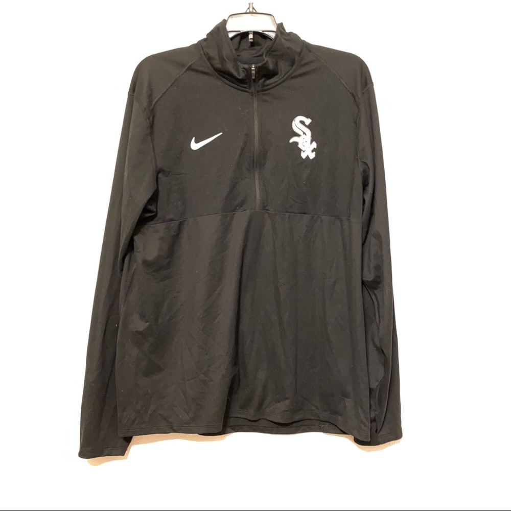 Nike Half Zip Sweater “White Sox” size L